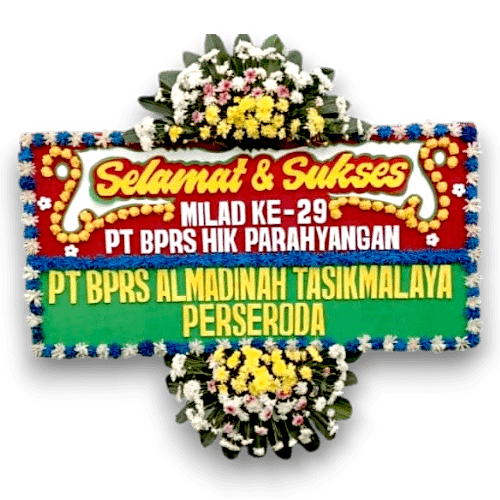 Karangan Bunga Selamat 02