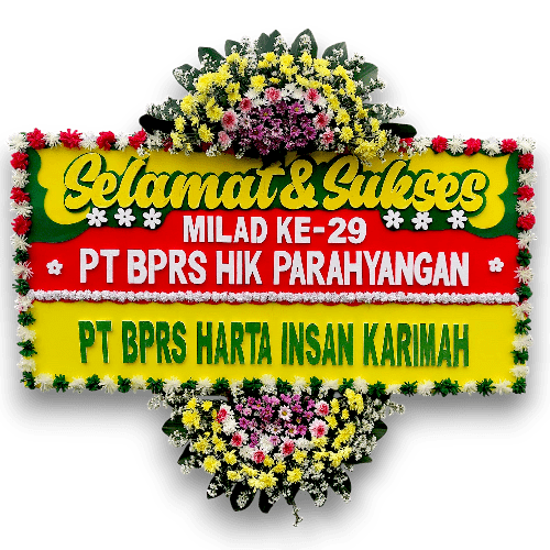 Karangan Bunga Selamat 12