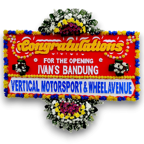 Karangan Bunga Selamat 19
