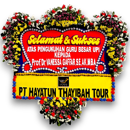 Karangan Bunga Selamat 21