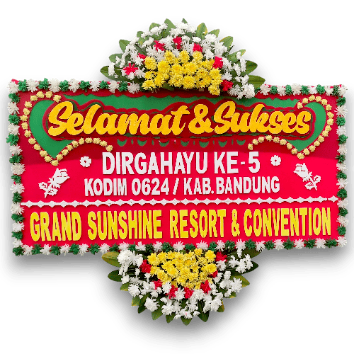 Karangan Bunga Selamat 30