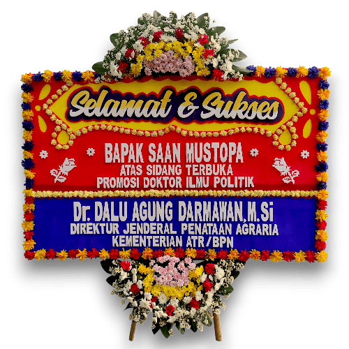 Karangan Bunga Selamat 34