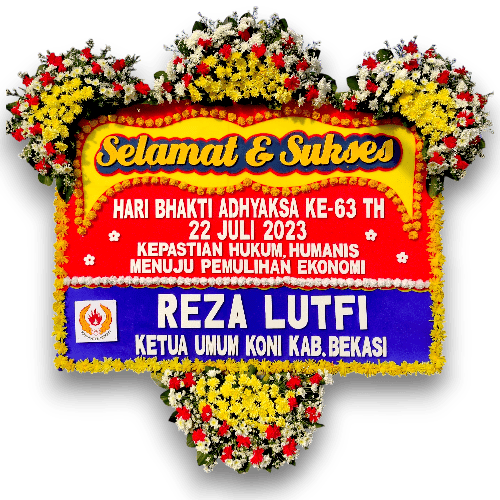 Karangan Bunga Selamat 43